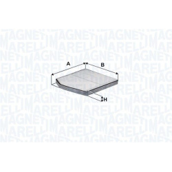 filtras, salono oras
                                MAGNETI MARELLI                                                350203063