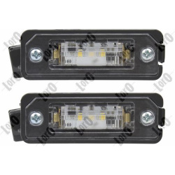 Valstybinio numerio apšvietimas LORO TUNING
                                ABAKUS                                          