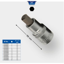 šešiakampio lizdo komplektas
                                KS TOOLS                                                BT0228