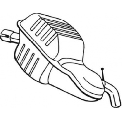 galinis duslintuvas
                                BOSAL                                                235-143, Nenurodytas
