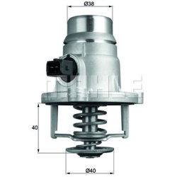 Termostatas
                                MAHLE                                                TM27101, MAHLE, TM27101, aut