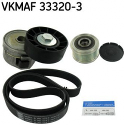 V formos rumbuotas diržas, komplektas
                                SKF                                VKMAF 33320-3, SKF,