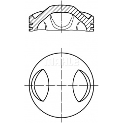 stūmoklis
                                MAHLE                                                5030400, MAHLE, 5030400, auto