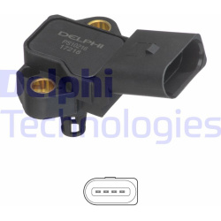 jutiklis, įsiurbimo kolektoriaus slėgis
DELPHI PS10216, Nenu