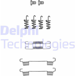 priedų komplektas, stabdžių trinkelės
                                DELPHI                                             
