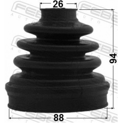 pusašio šarnyro apsauga
                                FEBEST                                0515-BL23MT, Nenurodytas gami