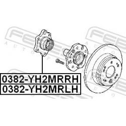 rato stebulė
                                FEBEST                                0382-YH2MRRH, Nenurodytas gamintojas, 038