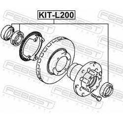 rato guolis
                                FEBEST                                KIT-L200, Nenurodytas gamintojas, KIT-L200,