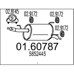 galinis duslintuvas
                                MTS                                01.60787, Nenurodytas gamintojas, 0160
