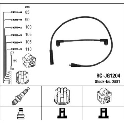 uždegimo laido komplektas
                                NGK                                                RC-JG1204, NGK,