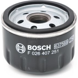 alyvos filtras
                                BOSCH                                                F 026 407 251, BOSCH, F02