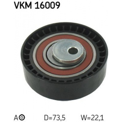 įtempiklio skriemulys, paskirstymo diržas
                                SKF                                VKM 16009, SKF