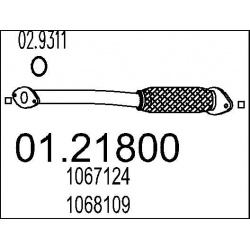 išleidimo kolektorius
                                MTS                                                01.21800, Nenurodyt