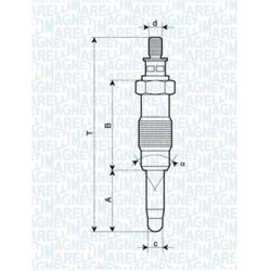 kaitinimo žvakė
                                MAGNETI MARELLI                                                062583003304