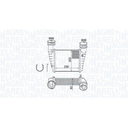 tarpinis suslėgto oro aušintuvas, kompresorius
                                MAGNETI MARELLI                             