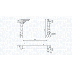radiatorius, variklio aušinimas
                                MAGNETI MARELLI                                             