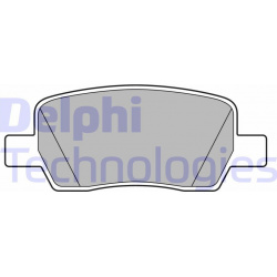 stabdžių trinkelių rinkinys, diskinis stabdys
                                DELPHI                                      