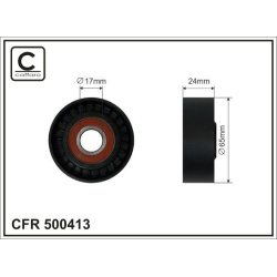 įtempiklio skriemulys, V formos rumbuotas diržas
                                CAFFARO                                   