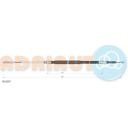 trosas, stovėjimo stabdys
                                ADRIAUTO                                                05.0237, A