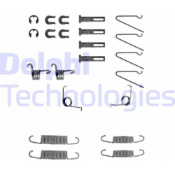priedų komplektas, stabdžių trinkelės
                                DELPHI                                             