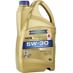 variklio alyva RAVENOL HDS SAE 5W-30
1111121-005-01-999, RAVENOL, 1111121-005