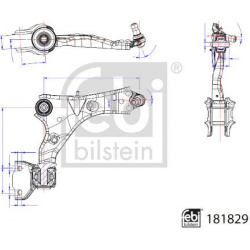 pakabos svirtis
                                FEBI BILSTEIN                                                181829, FEBI BIL