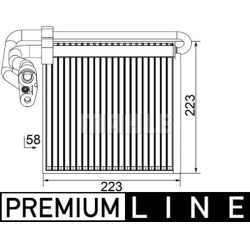 Garintuvas, oro kondicionierius BEHR *** PREMIUM LINE ***
                                MAHLE                              