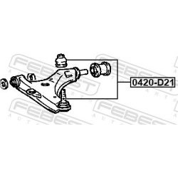 Šarnyras
                                FEBEST                                0420-D21, Nenurodytas gamintojas, 0420-D21, a