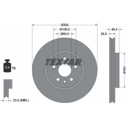 TEXTAR                                                92277205, TEXTAR, 92277205, auto detalė