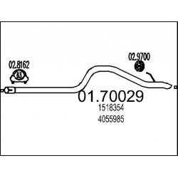 išleidimo kolektorius
                                MTS                                                01.70029, Nenurodyt