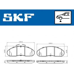 SKF                                                VKBP80526, SKF, VKBP80526, auto detalė