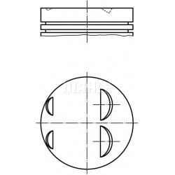 stūmoklis
                                MAHLE                                                082 73 01, MAHLE, 0827301, au