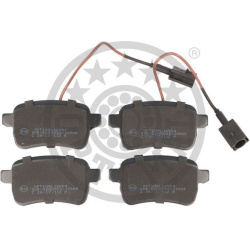 stabdžių trinkelių rinkinys, diskinis stabdys
                                OPTIMAL                                     