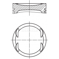 stūmoklis
                                MAHLE                                                012 13 03, MAHLE, 0121303, au