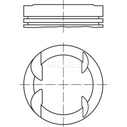 stūmoklis
                                MAHLE                                                607 79 00, MAHLE, 6077900, au