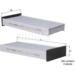 filtras, salono oras
                                KNECHT                                                LAK 296/S, KNECHT,