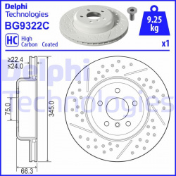 DELPHI                                                BG9322C, Nenurodytas gamintojas, BG9322C, auto detalė