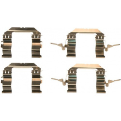 priedų komplektas, diskinių stabdžių trinkelės
                                TRW                                PFK569