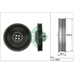 skriemulys, alkūninis velenas
                                INA                                                544 0171 10