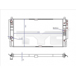radiatorius, variklio aušinimas
                                TYC                                                737-0068-