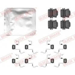 priedų komplektas, diskinių stabdžių trinkelės
                                QUICK BRAKE                              