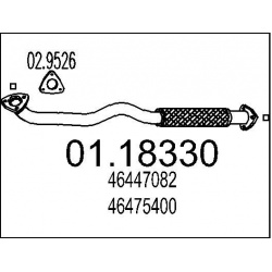 išleidimo kolektorius
                                MTS                                                01.18330, Nenurodyt