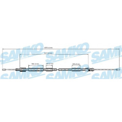 trosas, stovėjimo stabdys
                                SAMKO                                C0119B, SAMKO, C0119B, auto d
