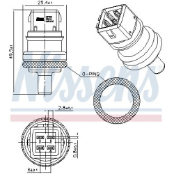 NISSENS                                207090, NISSENS, 207090, auto detalė