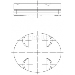 stūmoklis
                                MAHLE                                                083 12 02, MAHLE, 0831202, au