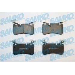 stabdžių trinkelių rinkinys, diskinis stabdys
                                SAMKO                                       