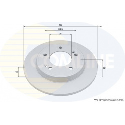 stabdžių diskas (1vnt) Comline
                                ADC4038, COMLINE, ADC4038, auto detalė