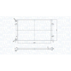 radiatorius, variklio aušinimas
                                MAGNETI MARELLI                                350213853000,
