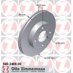 ZIMMERMANN                                                540.2488.00, Nenurodytas gamintojas, 540248800, auto detalė