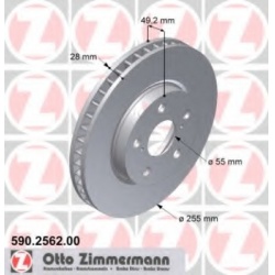 ZIMMERMANN                                                590.2562.00, Nenurodytas gamintojas, 590256200, auto detalė